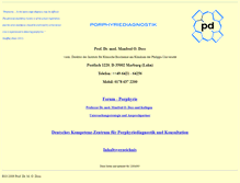 Tablet Screenshot of doss-porphyrie.de